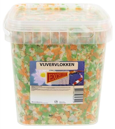 Excellent Vijvervlokken 2,5 LTR