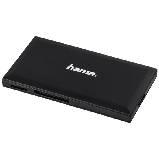 Hama Usb-3.0-Multi-Kaartlezer Sd/Microsd/Cf/Ms Zwart