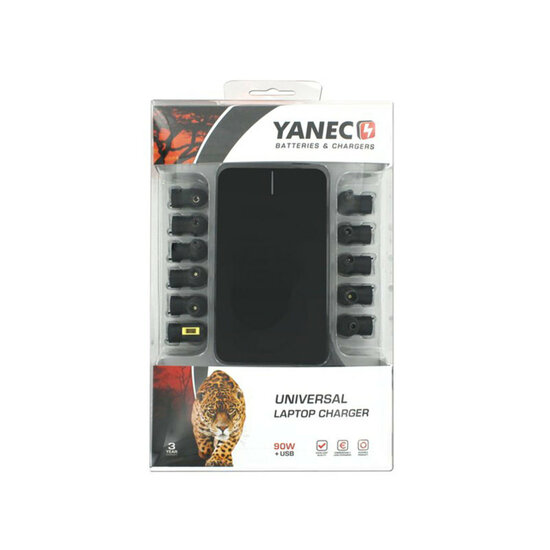 Yanec Universele Laptop Voeding 90W