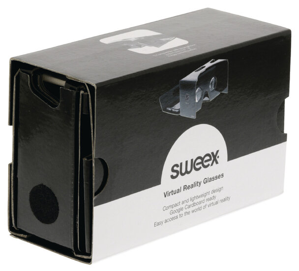 Sweex Swvr100 Virtual Reality-Bril Zwart