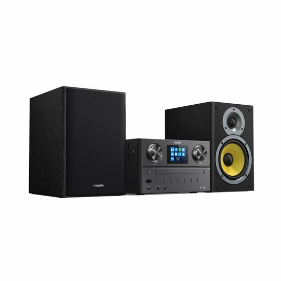 Philips Tam8905/10 Micromuzieksysteem Zwart