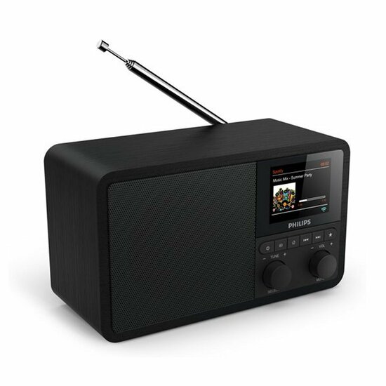 Philips Tapr802/12 Dab+ Internetradio Zwart