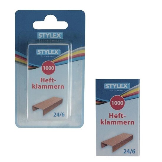 Toppoint Nietjes 24/6 1000 Stuks