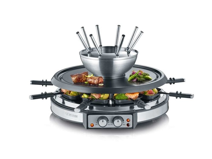 Severin Rg2348 Raclette/Fondue 1900W