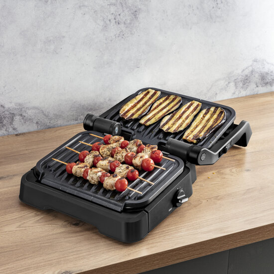 Tefal Gc7728 Optigrill Grill Zwart