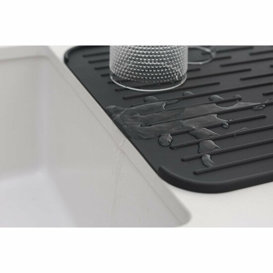 Brabantia Sinkside Afdruipmat Donkergrijs/Silicone