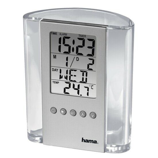 Hama Lcd-Thermometer En Penhouder