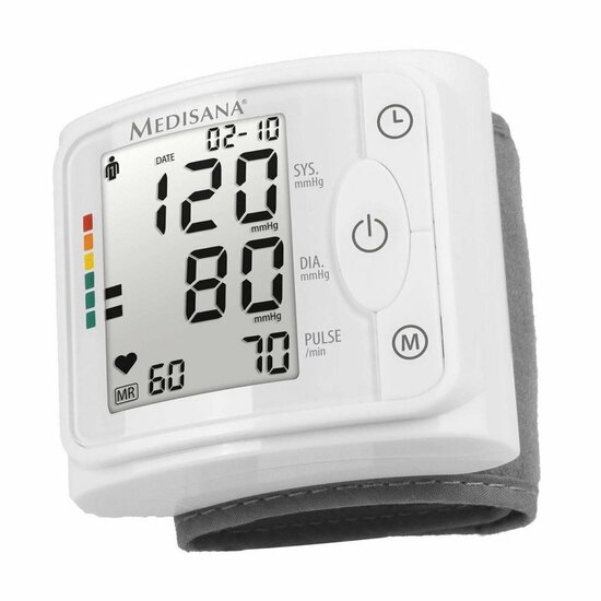 Medisana Bw 320 Polsbloeddrukmeter Wit/Grijs