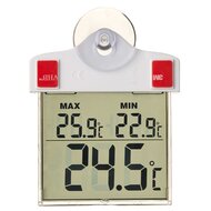 Raamthermometer digitaal 13x10x3 cm 6080078