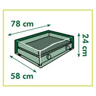 Bakplaat/barbecuehoes 78x58x24 cm