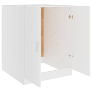 Wasmachinekast 71x71,5x91,5 cm wit