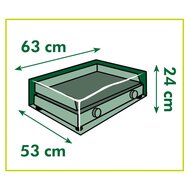 Bakplaat/barbecuehoes 63x53x24 cm