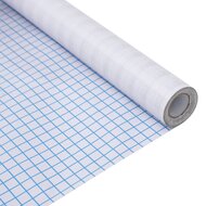 Raamfolies strepenpatroon mat PVC