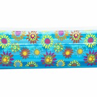 Kinderzwembad opblaasbaar 229x152x56 cm blauw