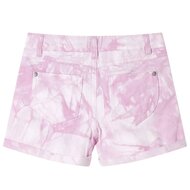 Kindershorts 128 roze