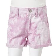 Kindershorts 128 roze