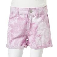 Kindershorts 116 roze