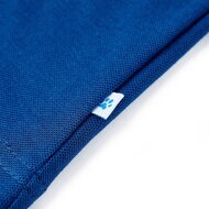 Kinderpoloshirt 128 donkerblauw