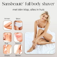 Sansbeaute&reg; 2-In-1 Ladyshave