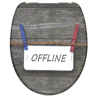 Toiletbril met soft-close OFFLINE