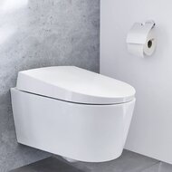 Toiletrolhouder met deksel Apollo aluminium