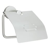 Toiletrolhouder met deksel Apollo aluminium