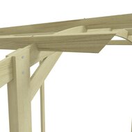 Pergola 180x197x210 cm ge&iuml;mpregneerd grenenhout