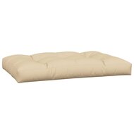 Palletkussens 2 st stof beige