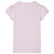 Kindershirt 128 lila