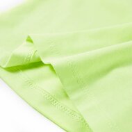 Kindershirt 140 fluorescerend geel