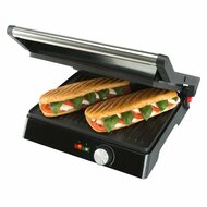 Bourgini Classic Contactgrill Rvs/Zwart