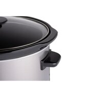 Alpina Slowcooker 3.5L 240W Rvs/Zwart