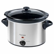 Bestron Asc350 Slowcooker Rvs/Zwart