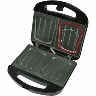 Bourgini Sandwich Maker Xxl Zwart