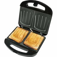 Bourgini Sandwich Maker Xxl Zwart