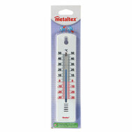 Metaltex Thermometer Binnen/Buiten Wit