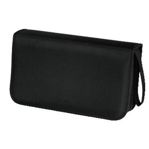 Hama CD Wallet Nylon 80 Zwart