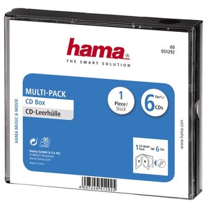 Hama CD Multi Pack 6 CD's