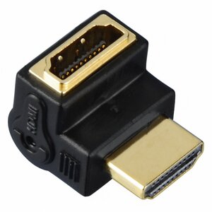 Avinity High-speed HDMI™-hoekadapter Stekker - Koppeling Up 90°