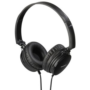 Thomson HED2207BK Koptelefoon On-ear Microfoon Vouwbaar Platte Kabel Zwart