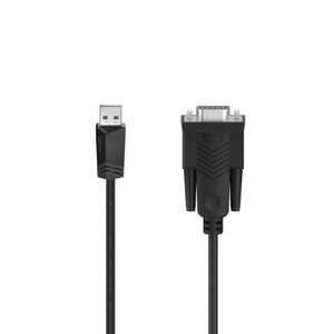 Hama USB-seriële Kabel 9-polig D-Sub (RS232) 1,50 M