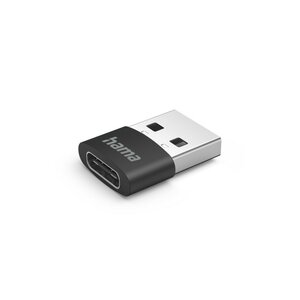 Hama USB-C-adapter USB-A-stek. - USB-C-aansl. Zonder Kabel 480 Mbit/s 3 St.