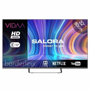 Salora 32HV210 VIDAA Smart HD TV 81 cm Zwart