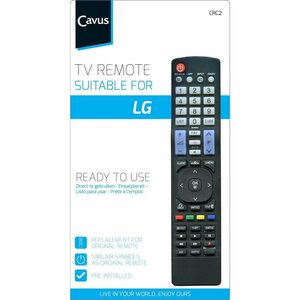 Cavus CRC2 Universele Afstandsbediening LG