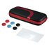 Hama Set (tas,beschermglas,control-opzetstukken) Voor N. Switch,zwart/rood_