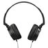 Thomson HED2207BK Koptelefoon On-ear Microfoon Vouwbaar Platte Kabel Zwart_