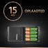 Duracell CEF27 Batterijlader + 2XAA & + 2XAAA_