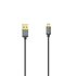 Hama Micro-USB-kabel USB 2.0 480 Mbit/s Metaal 0,75 M_