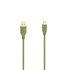 Hama USB-C-kabel Flexi-Slim USB 2.0 480 Mbit/s Turtle Green 0,75 M_