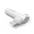 Hama Aux-Adapter 90° Hoekstekker Lightning Wit_